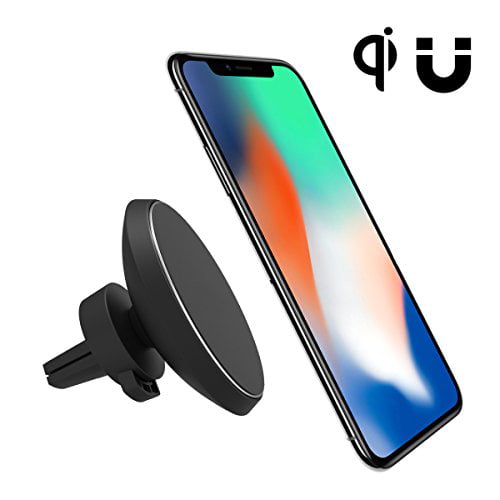 Holder Cradle for Samsung Galaxy Note 8/ S8/ S8+/ S7/ S6 Edge+/ Note 5 Wireless car charger,air vent car mount and QI wirelesscharger 2-in-1 car mount charger iPhone 8,Wireless charger car mount Anode 4351515279 